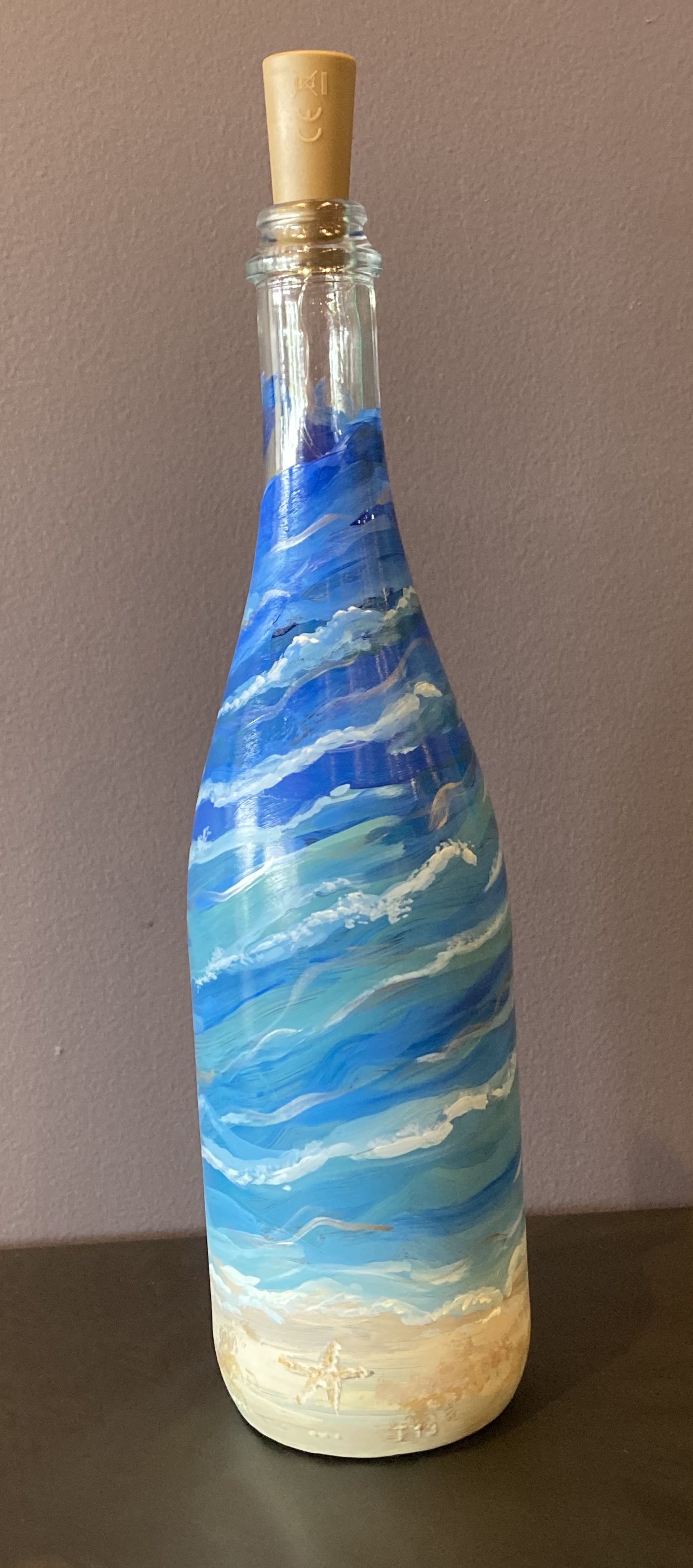 Coastal Wine Bottle